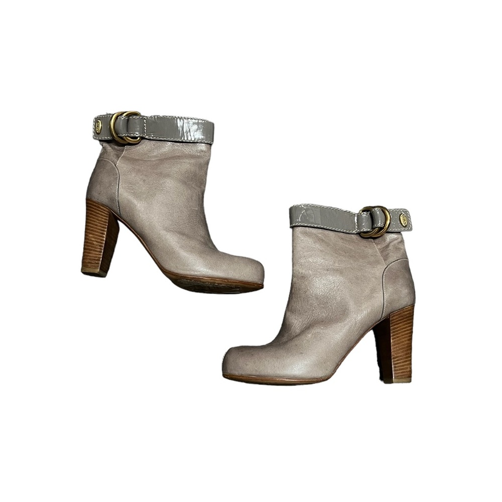 CHLOE Leather Ankle Booties Size 38 / 8
